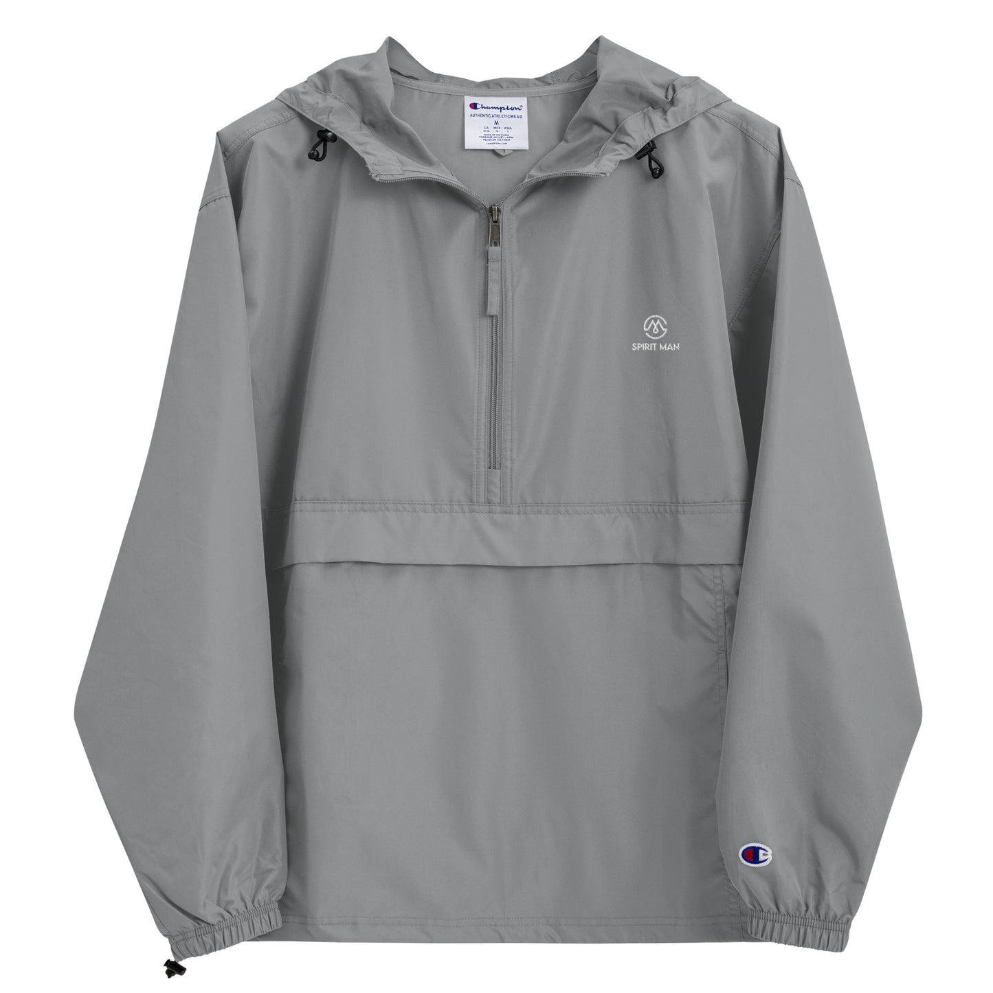 SpiritMan | Embroidered Champion Packable Jacket