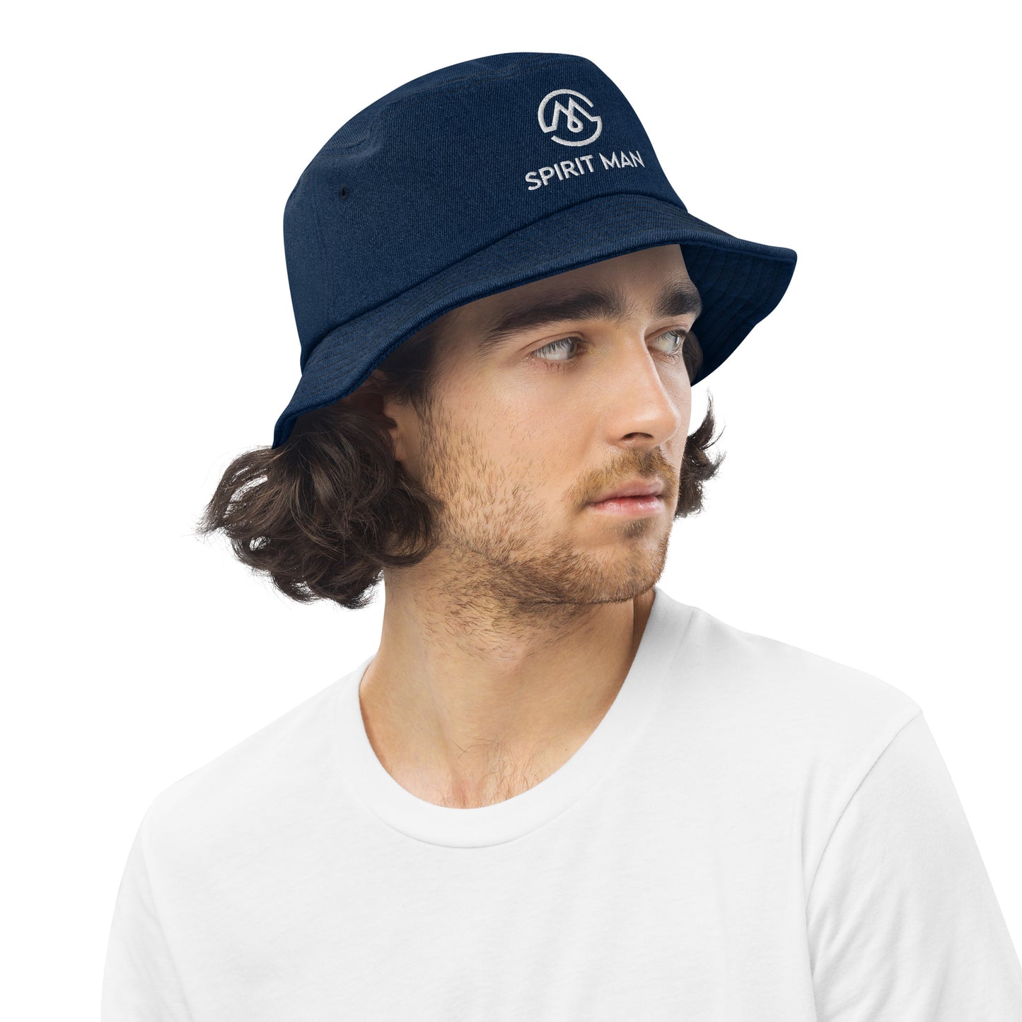 SpiritMan | Denim bucket hat