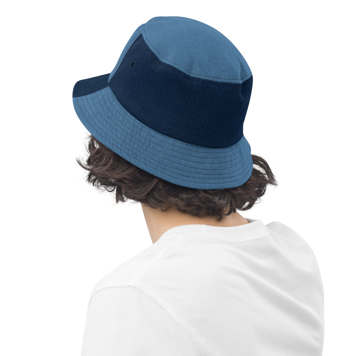 SpiritMan | Denim bucket hat