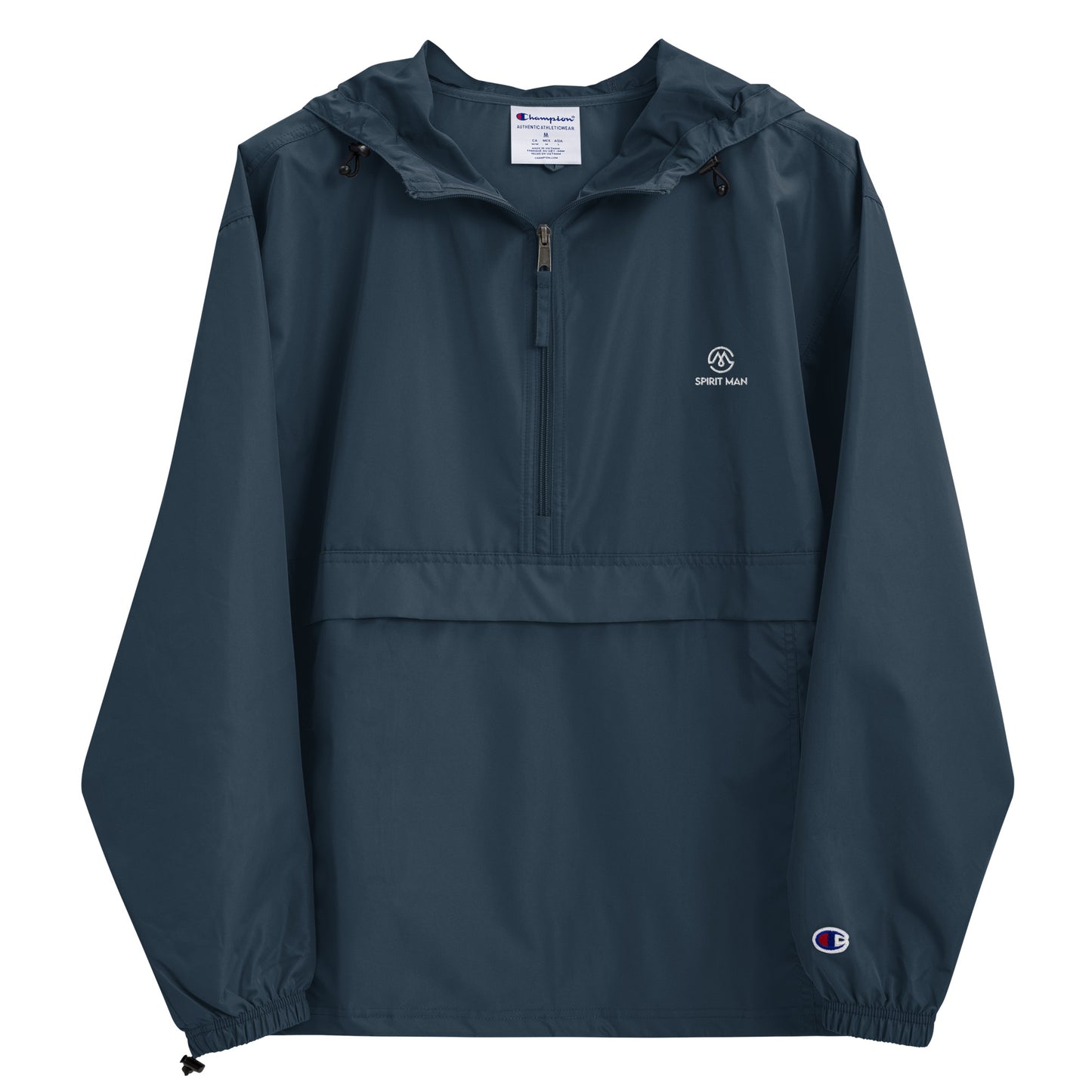 SpiritMan | Embroidered Champion Packable Jacket