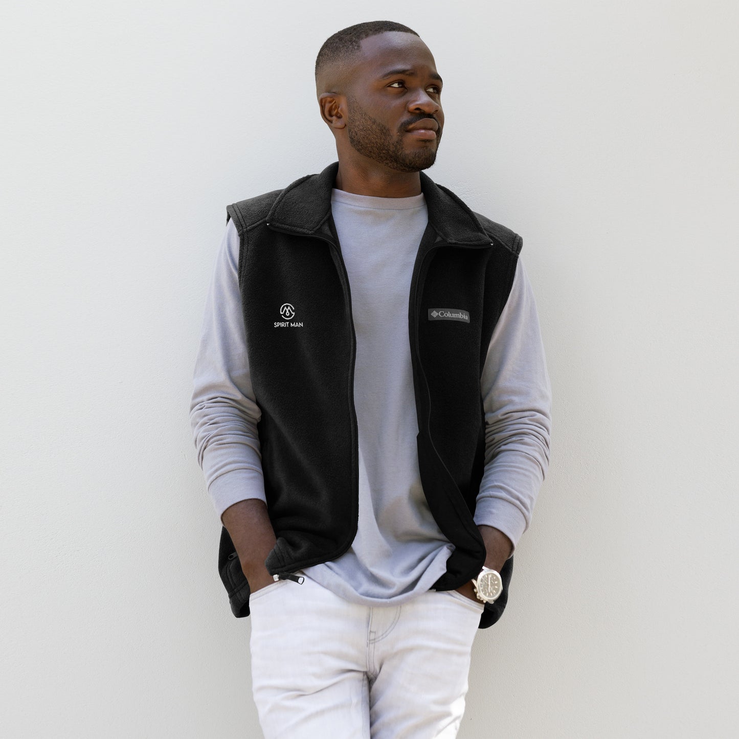 SpiritMan | Men’s Columbia fleece vest