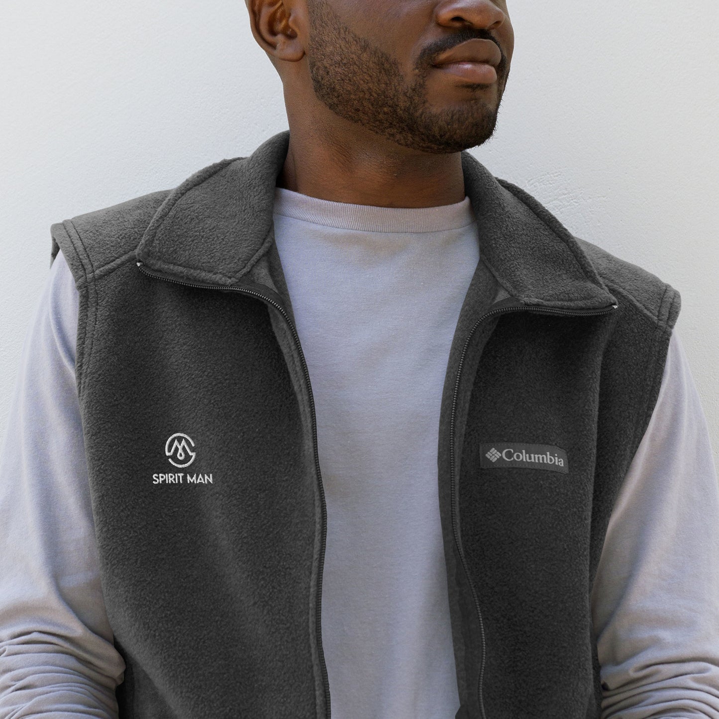 SpiritMan | Men’s Columbia fleece vest