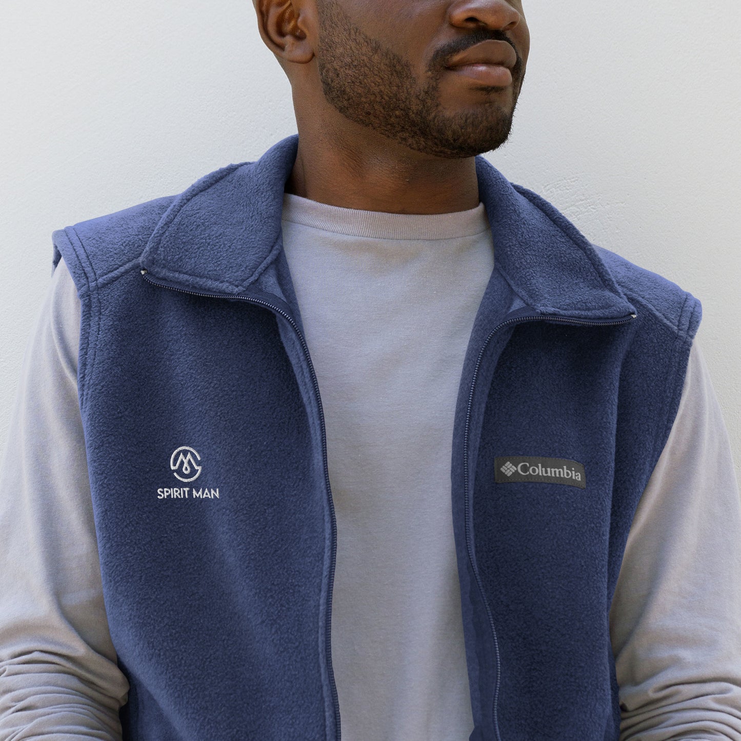 SpiritMan | Men’s Columbia fleece vest