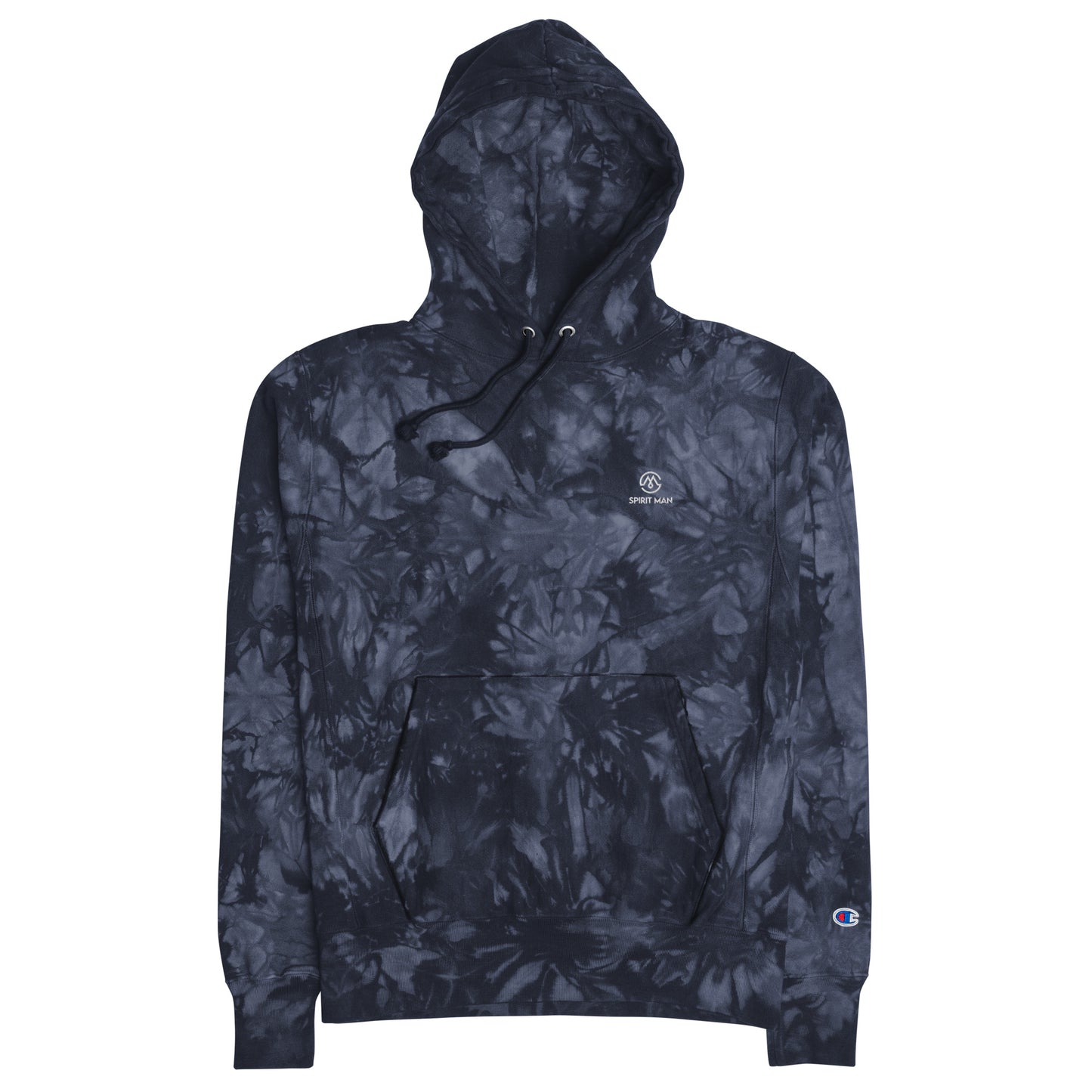 SpiritMan | Unisex Champion tie-dye hoodie