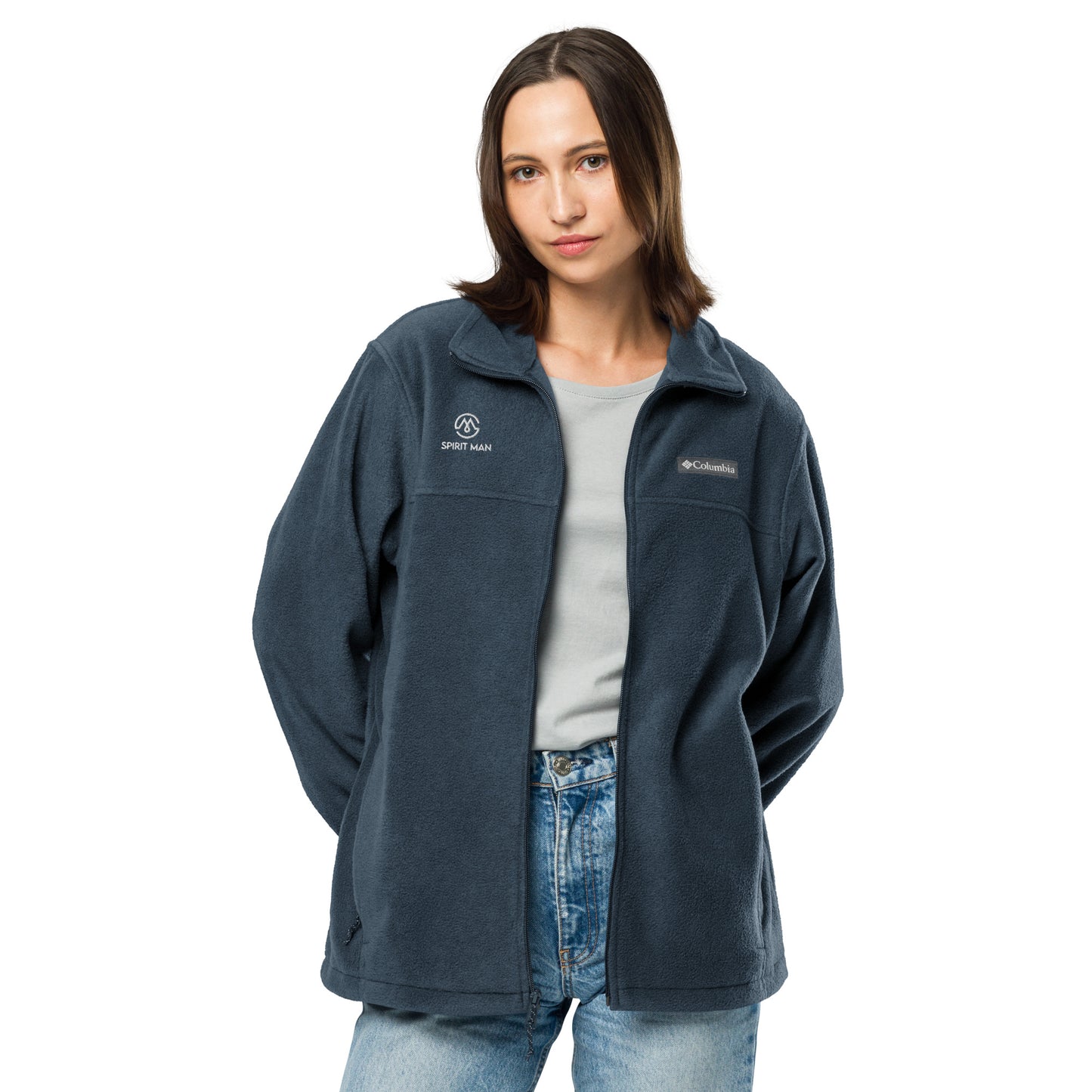 Unisex Spirit Man Columbia fleece jacket