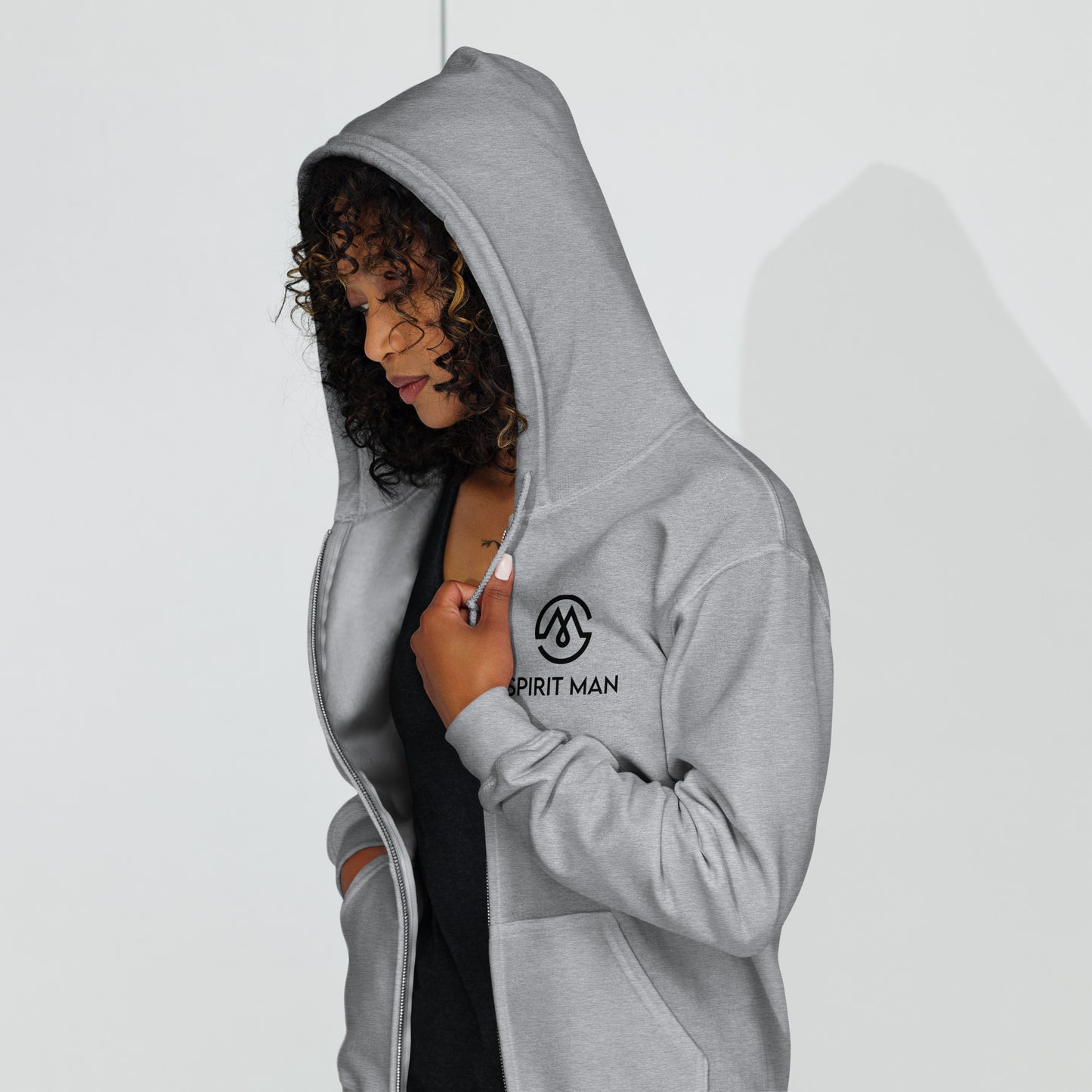 SpiritMan | Unisex heavy blend zip hoodie